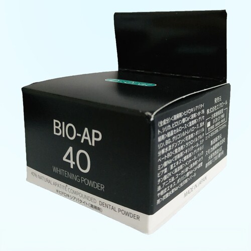 日本委托代买BIO-AP亮白牙粉薄荷味天然磷灰石去黄去渍牙膏牙粉