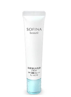 日本委托代买SOFINA苏菲娜高保湿UV乳液亮白保湿日间倍护防晒乳30