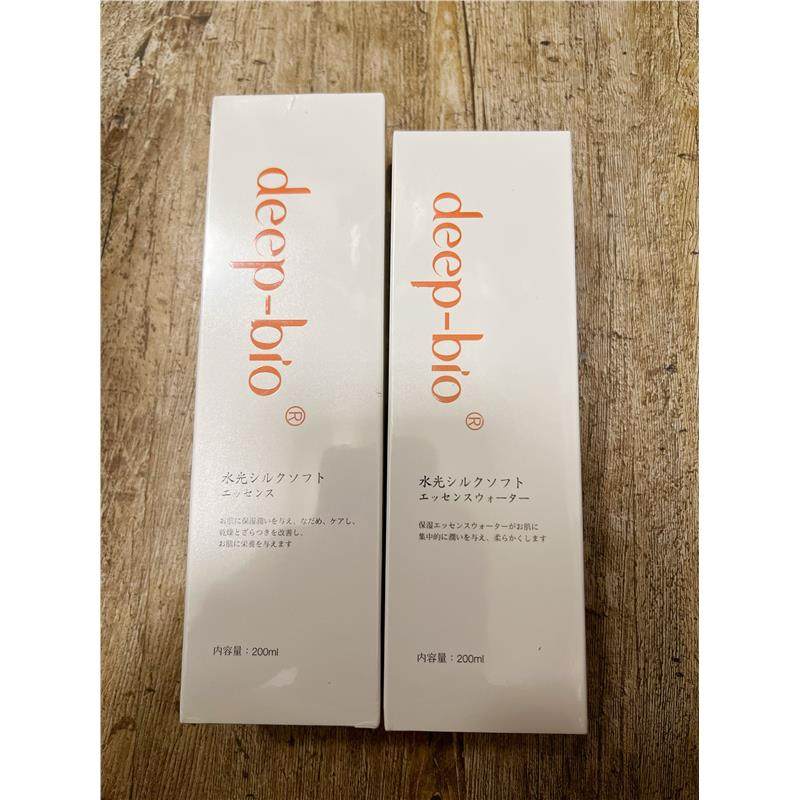 日本deep-bio水光焕颜柔嫩爽肤水乳液补水保湿盈润套装200ml