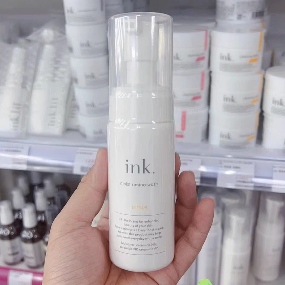 日本委托代买ink泡沫洗面奶氨基酸保湿温和清洁洁面柑橘香150ml