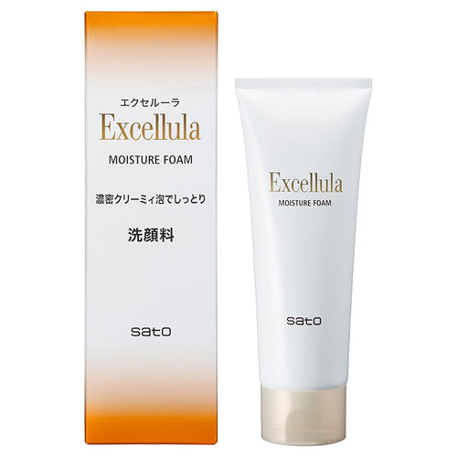 日本委托代买佐藤制sato Excellula保湿奶油泡沫洗颜洗面奶