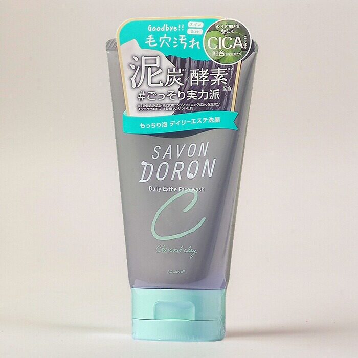 日本委托代买Roland泥炭酵素洗面奶清洁毛孔浓密泡沫CICA积雪草