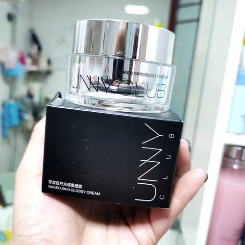 UNNY悠宜自然光感素颜霜遮瑕保湿水嫩妆前打底懒人面霜50g