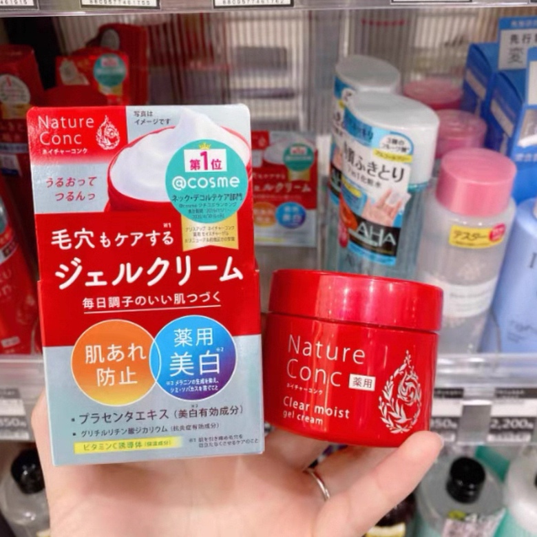 日本委托代买娜丽丝nature conc弹力紧致水凝面霜80g