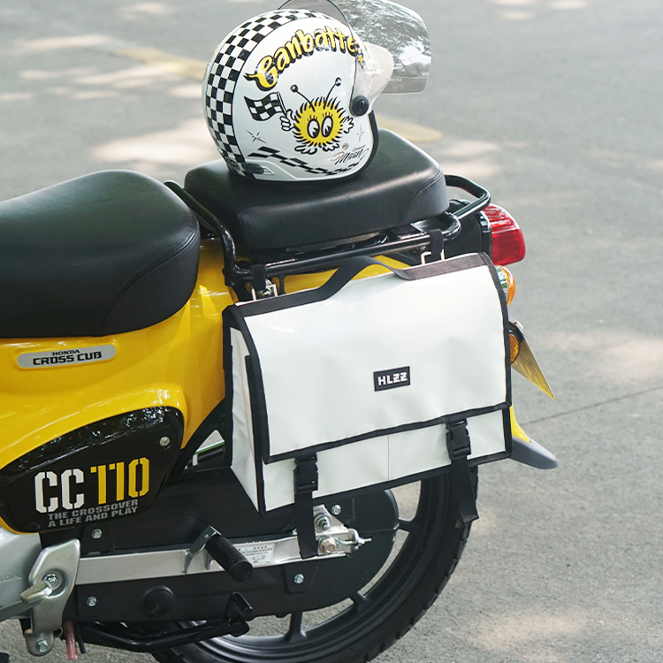 后浪制造小众复古幼兽摩托车边包