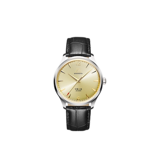 上海手表男款 复古皮带机械表 致敬系列创历者复刻A581经典