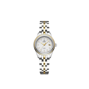 上海手表国民系列男款 情侣锆石刻度日历机械表943 女款