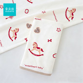 新生儿包单纯棉春夏款 宝宝包被婴儿小床单生肖马年宝宝用品襁褓巾