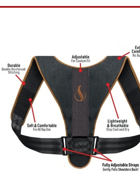 Posture Doctor 透气防驼背坐姿矫正纠正器 男女驼背矫正带