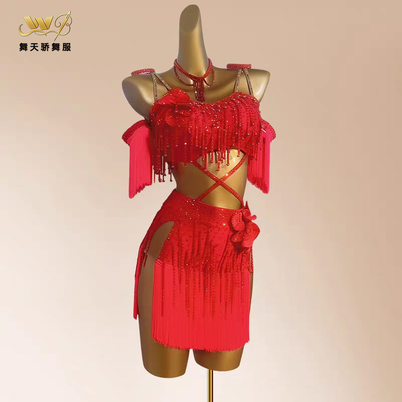 舞天骄拉丁舞演出花服