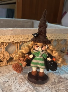 手工制作鹅妹钩针编织成品玩偶礼品少女可爱创意可爱成品哈利波特