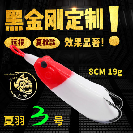 夏羽三号雷蛙新款雷强远投路亚黑鱼专杀树脂蛙雷鱼打黑软饵纯手工