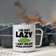 Not Nothing带盖带勺不锈钢保温马克杯喝水杯子 Doing Lazy Enjoy