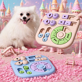 小狗狗益智玩具磨牙训练慢食碗陪玩漏食球嗅闻猫咪解闷宠物藏食盘