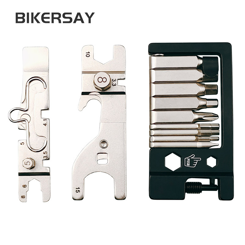 单车工具BIKERSAY多功能折叠工具