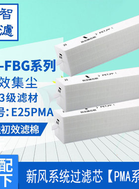 适配松下新风系统滤芯FY-E25PMA/FY-E35/15PMA松下新风滤芯PM2.5