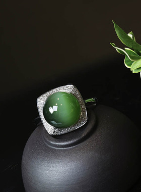 原创设计翡翠金镶玉挂件送妈妈