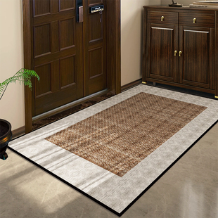 高级感绒面吸水防滑阳台防晒地毯浴室地垫卧室门垫走廊毯入户玄关