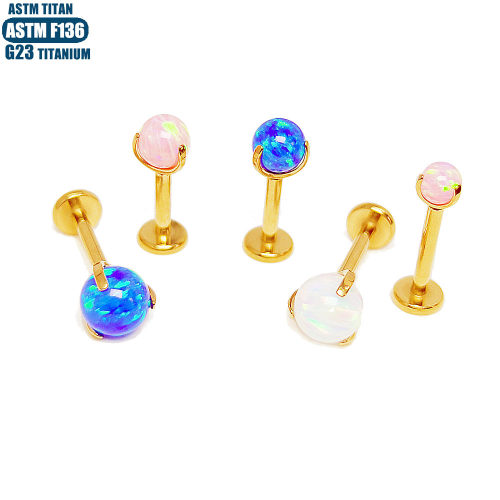 ASTMTITANF136钛合金耳环