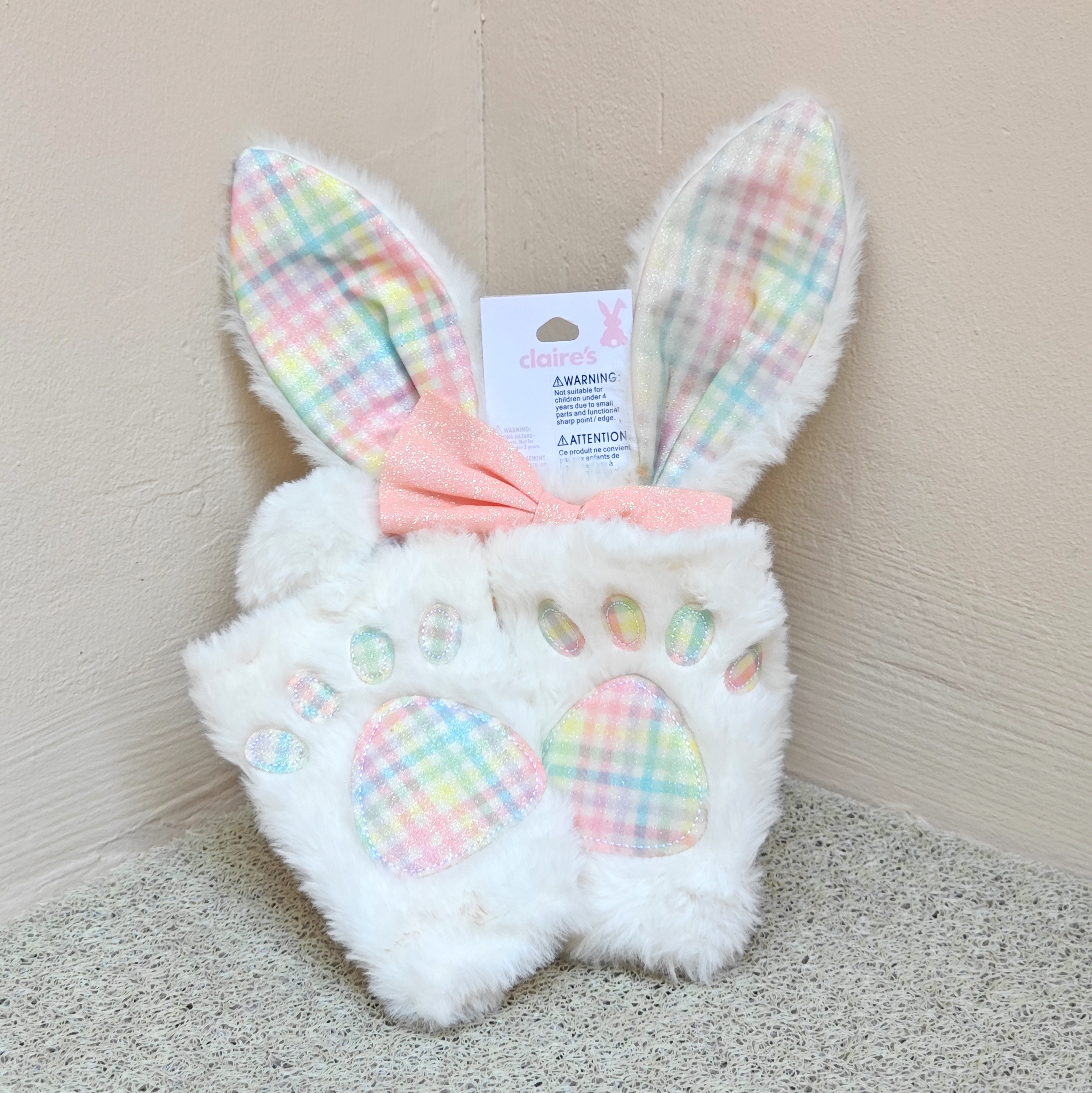 出口美国 CLAIRS复活节兔子装扮COSPLAY道具 儿童演出服装扮 装饰