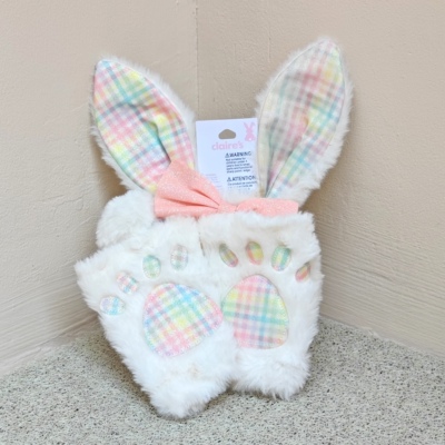 出口美国 CLAIRS复活节兔子装扮COSPLAY道具 儿童演出服装扮 装饰