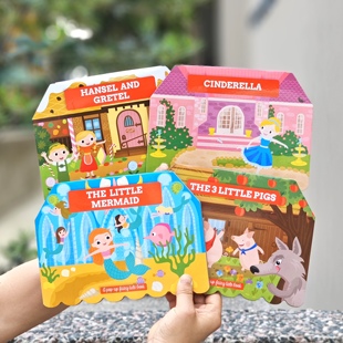 童话故事立体英文绘本 经典 英语启蒙书 TULIP原装 出口英国