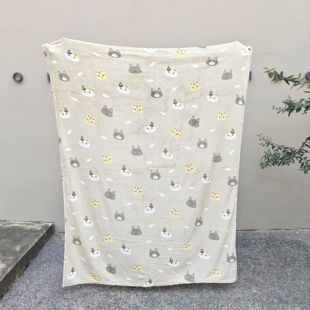 出口日本 史努比+猫猫 法兰绒毯子休闲盖毯床单超大尺寸 四季可用