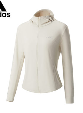 adidas女夏季连帽外套正品