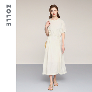 【ZOLLE因为】极简日常百搭女连衣裙26春夏新品