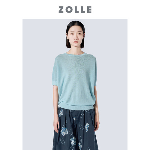ZOLLE老钱风宽松显瘦针织衫