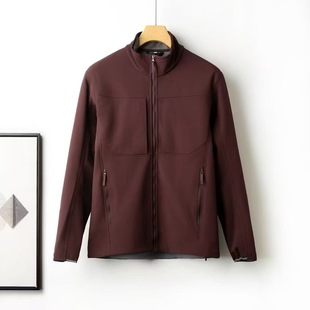 外款 台州鸟GAMMA MX立领压胶软壳冲锋衣户外防风防水保暖男女同款