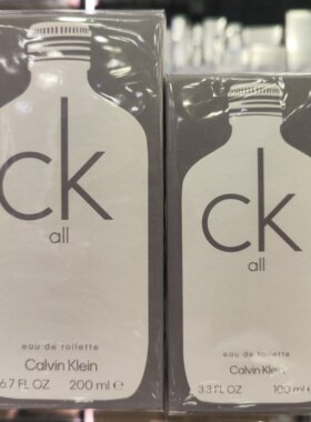 凯文克莱中性淡香水CKALL