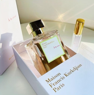 MFK库尔安吉梵诗柯香A la Rose一支玫瑰香水盛放玫瑰香水浓香EDP