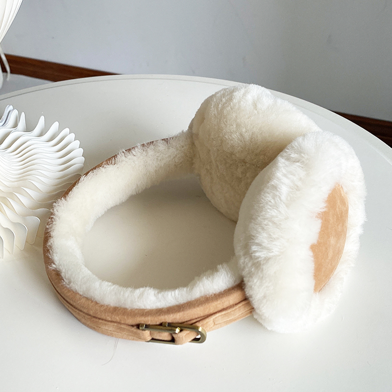 冬季羊毛皮毛一体耳罩