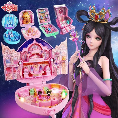 叶罗丽宝石盒子女孩玩具花蕾堡新