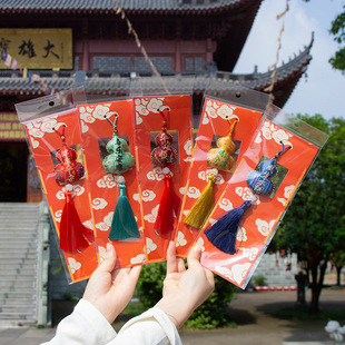 鸡鸣寺手缝葫芦平安挂件香包香囊护身符福袋手机车用节日活动礼品