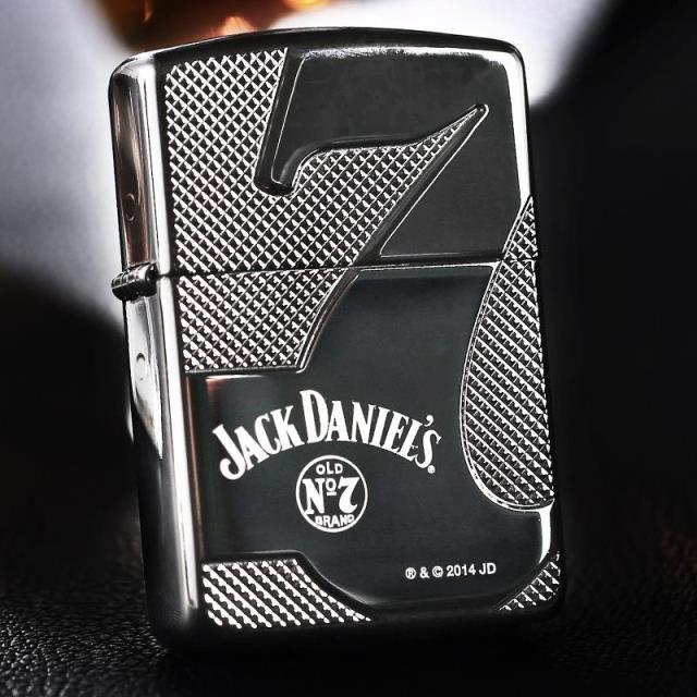 ZIPPO原装正品 防风打火机 盔甲加厚黑冰杰克丹尼 专柜正版限量版