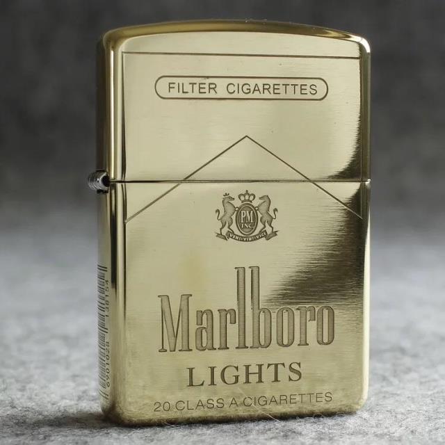 ZIPPO原装正品打火机 纯铜万宝路 五面精细雕刻 专柜正版 限量ZP