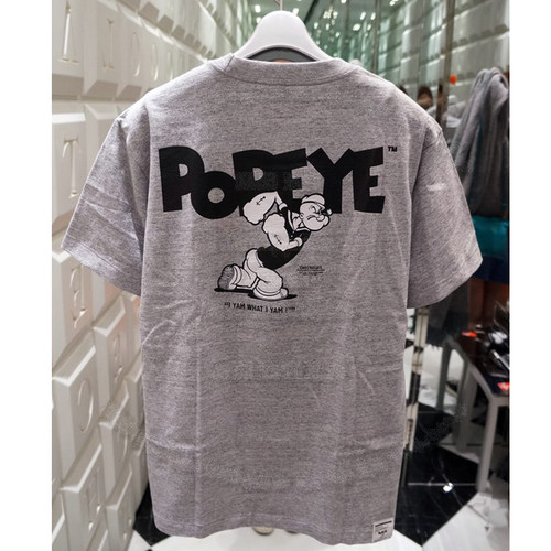 it潮牌CHOCOOLATE X POPEYE大力水手2024春夏打底男短袖T恤1402