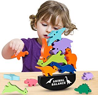dinosaur toys for kids 3-5 year old boys girls gifts wooden