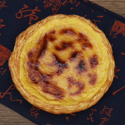 仿真肯悦咖啡大蛋挞模型来图定制