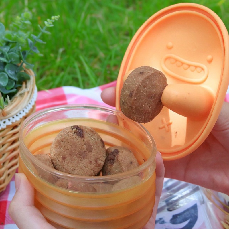 创意免洗手零食盒饼干收纳盒