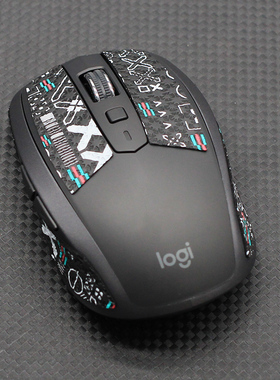 鼠标防滑贴罗技 MX anywhere2 2S汗手专用侧边吸汗贴纸贴膜贴