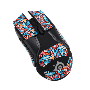 适用 赛睿 RIVAL600 650 鼠标侧贴防汗贴 覆盖型 侧边按键防滑贴