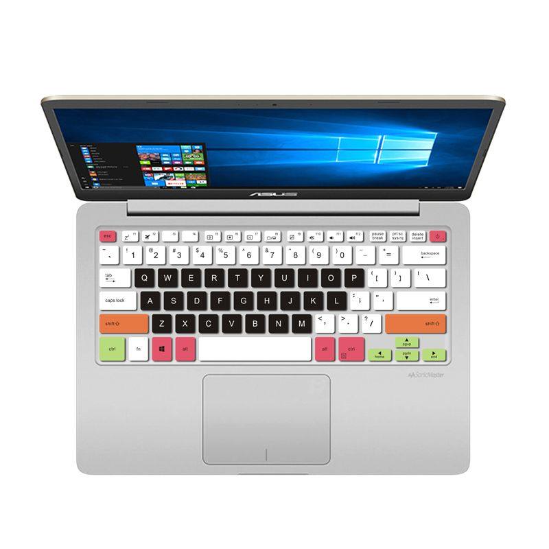 华硕笔记本电脑键盘保护膜贴 x411uq