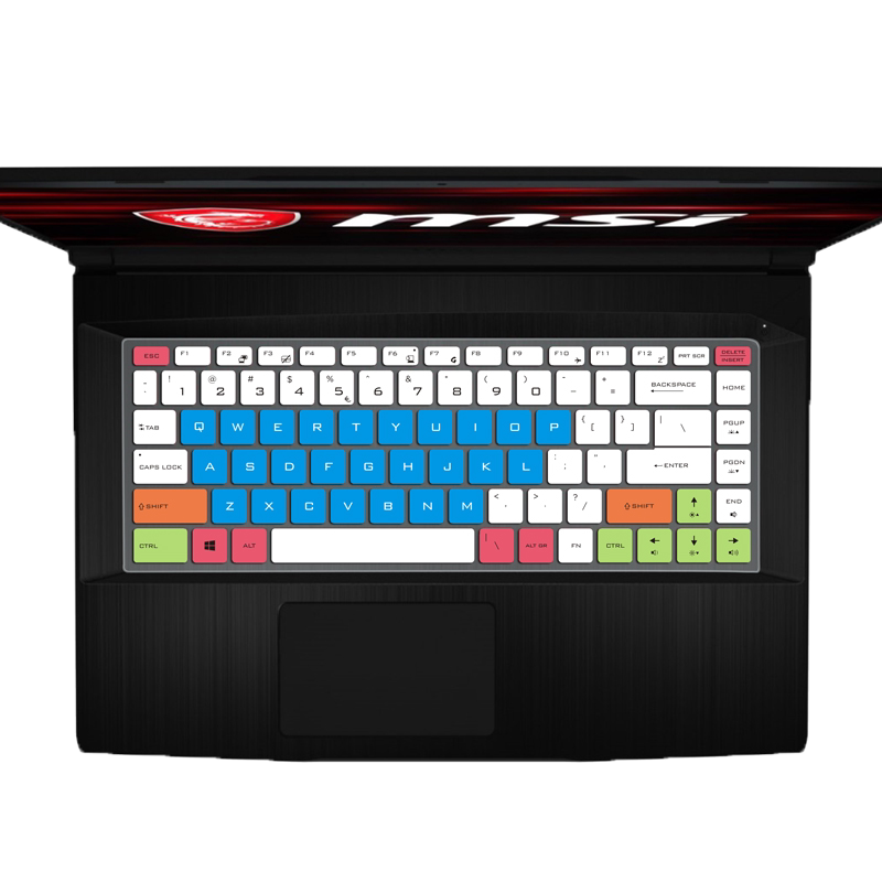 微星 GF63 GS65 P65 PS42 PS63 GF65 笔记本电脑键盘保护膜贴按键