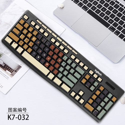 适用罗技mk295k295台式键盘贴纸