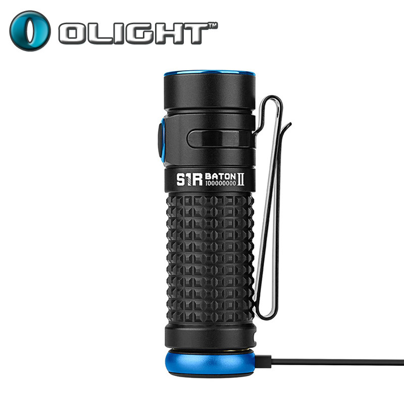 OLIGHT欧莱特 S1R II二代指挥家 磁吸充电16340手电筒侧按EDC手电