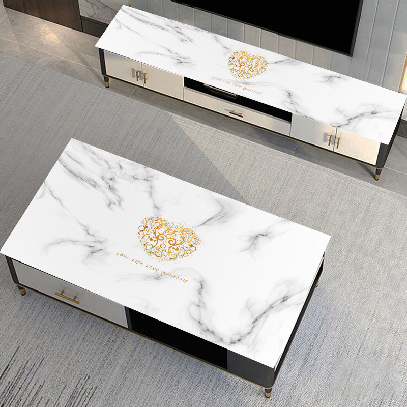 防水免洗PVC软玻璃桌垫易打理餐桌茶几保护垫简约办公学习桌垫