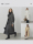 Женская белая ветровка Van Slanen British design sense с воротником-стойкой, осень 2025, новинка, контрастный цвет, маленькая повседневная куртка mini 3